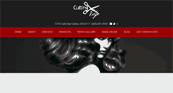 Desktop Screenshot of cuttingedgehairandbodysalon.com